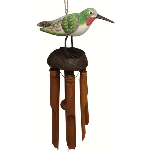 Hummingbird Bamboo Windchime