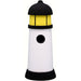 Black & White Lighthouse Birdhouse