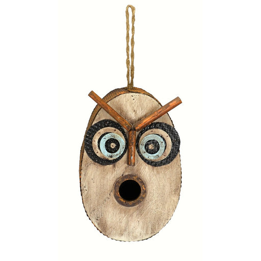 Retro Owl Birdhouse