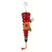 Whispering Wings Bees Hummingbird Feeder - Red Bottle