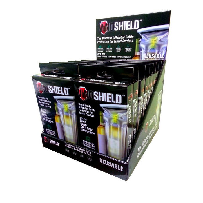 Vinoshield - Inflatable Bottle Wrap Display