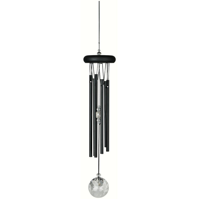 Crystal Meditation Chime Black