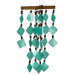 Diamond Capiz Chime - Green