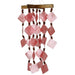 Diamond Capiz Chime - Red